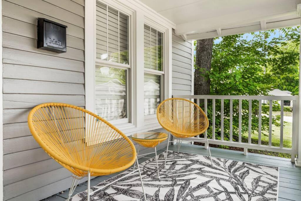 Bright + New - Fire Pit - Hammock - 3 Bd Villa RaleighRaleigh  Kültér fotó